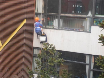 依语小区外墙清洗案例
